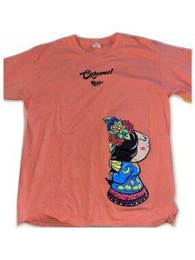 Cozumel Mexico T Shirt Adult Large Rare Vintage